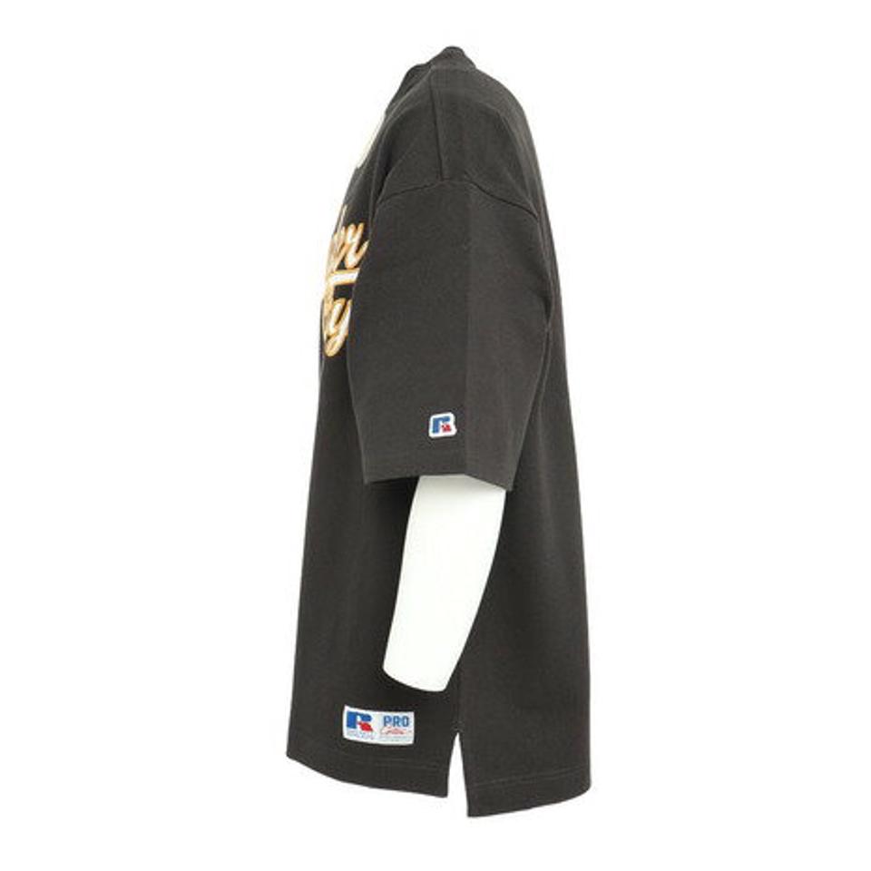 【20%OFFクーポン対象！8/17まで】ラッセル（RUSSELL）（メンズ）Tシャツ メンズ ヘビーウエイト レタード RBM23S0001 CGRY