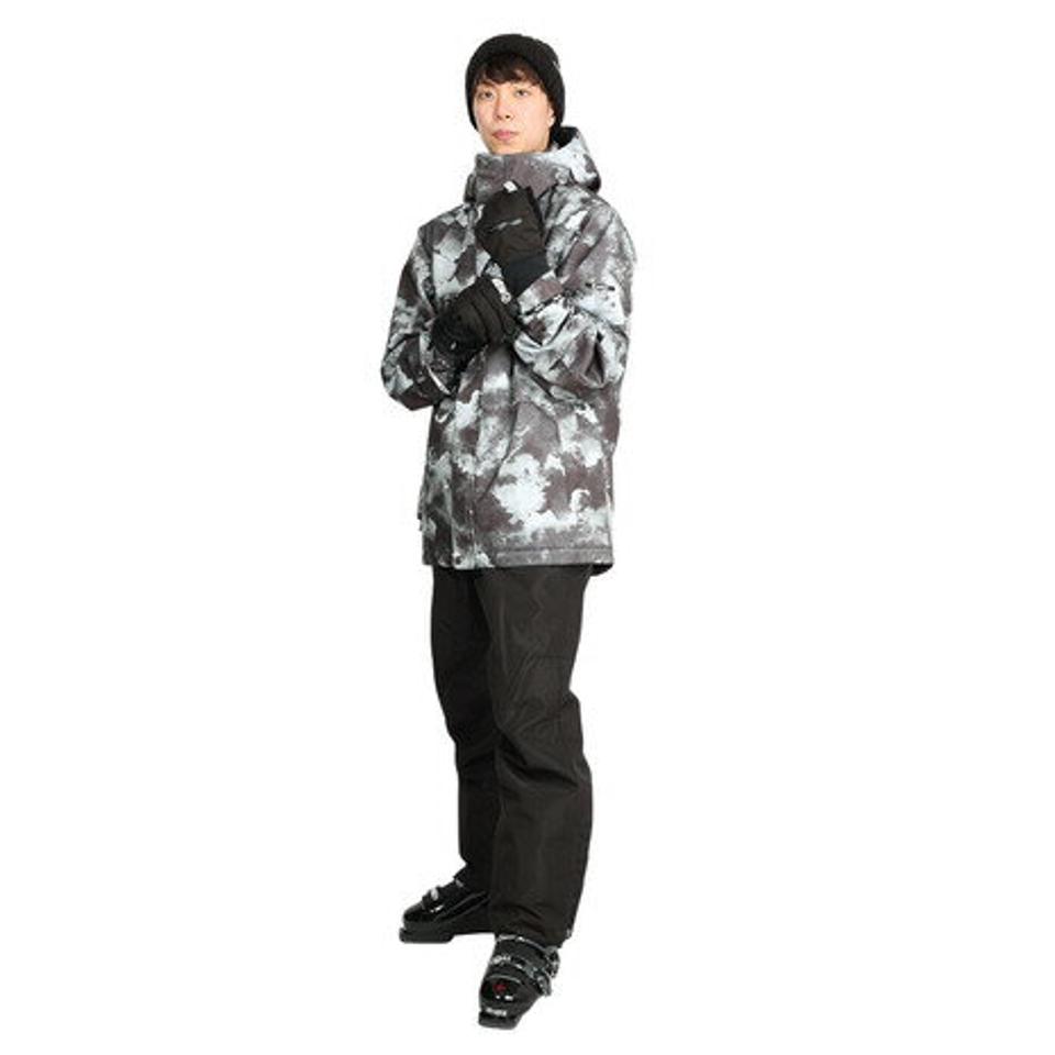 エーアールビーエヌ（ARBN）（メンズ）スキーウェア 上下セット セットアップ 23 TIE-DYE スーツ AB33WW1395 BLK ブラック 抗菌防臭