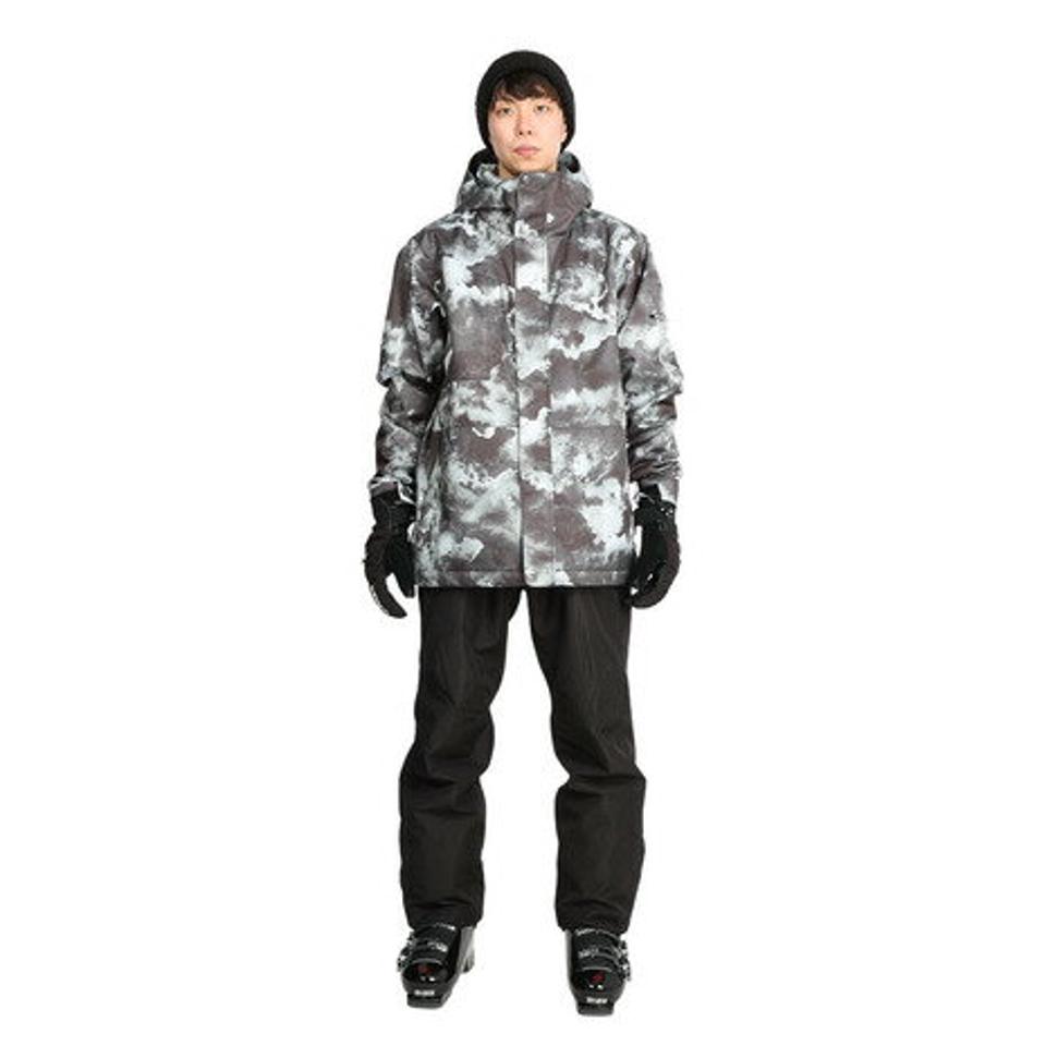 エーアールビーエヌ（ARBN）（メンズ）スキーウェア 上下セット セットアップ 23 TIE-DYE スーツ AB33WW1395 BLK ブラック 抗菌防臭