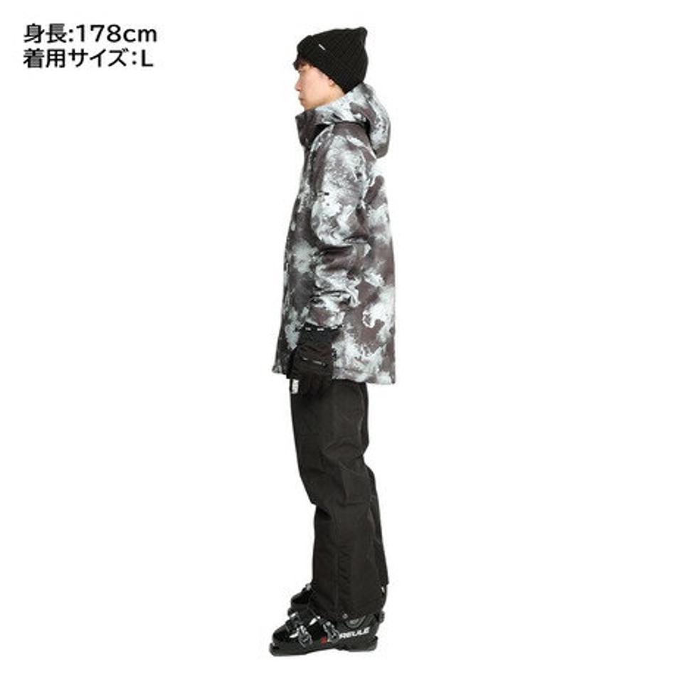エーアールビーエヌ（ARBN）（メンズ）スキーウェア 上下セット セットアップ 23 TIE-DYE スーツ AB33WW1395 BLK ブラック 抗菌防臭
