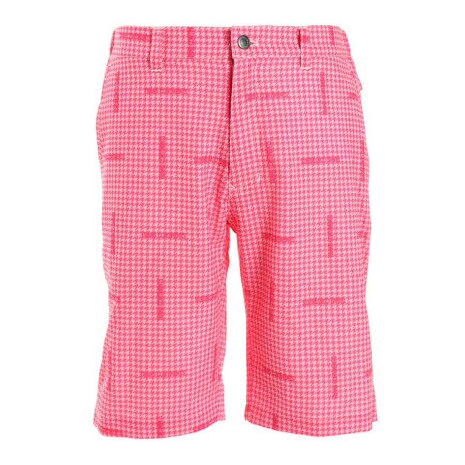 トランスコンチネンツ(TRANS CONTINENTS)(メンズ)ゴルフウェア ウラテンセッショクショートパンツ 20STRZ04-RD