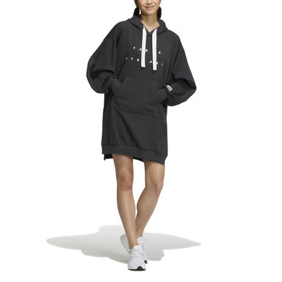 アディダス（adidas）（レディース）ワーディング スウェットシャツ フーデッドチュニック BWE95-IA5229