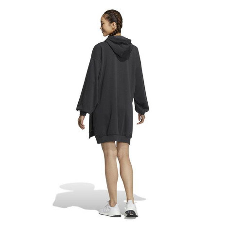 アディダス（adidas）（レディース）ワーディング スウェットシャツ フーデッドチュニック BWE95-IA5229