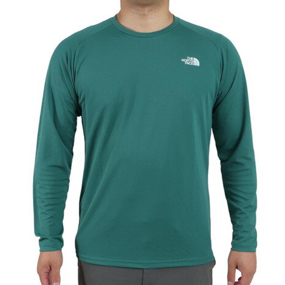 【10％OFFクーポン! 23日迄】ノースフェイス（THE NORTH FACE）（メンズ）ロングスリーブアンペアクルーTシャツ NT62281 GA