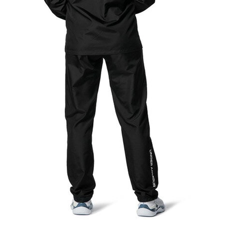 アンダーアーマー(UNDER ARMOUR)(レディース)撥水 軽量 ロングパンツ UAワードマーク ウーブン パンツ 1378323