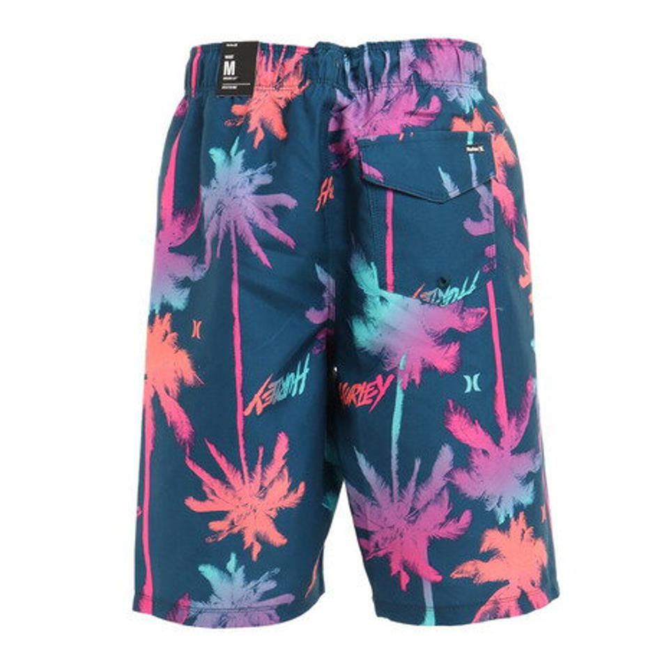 ハーレー(HURLEY)(キッズ)ボーイズ PALMS PRINT PULL ON SWIM ハーフパンツ 985857-U48