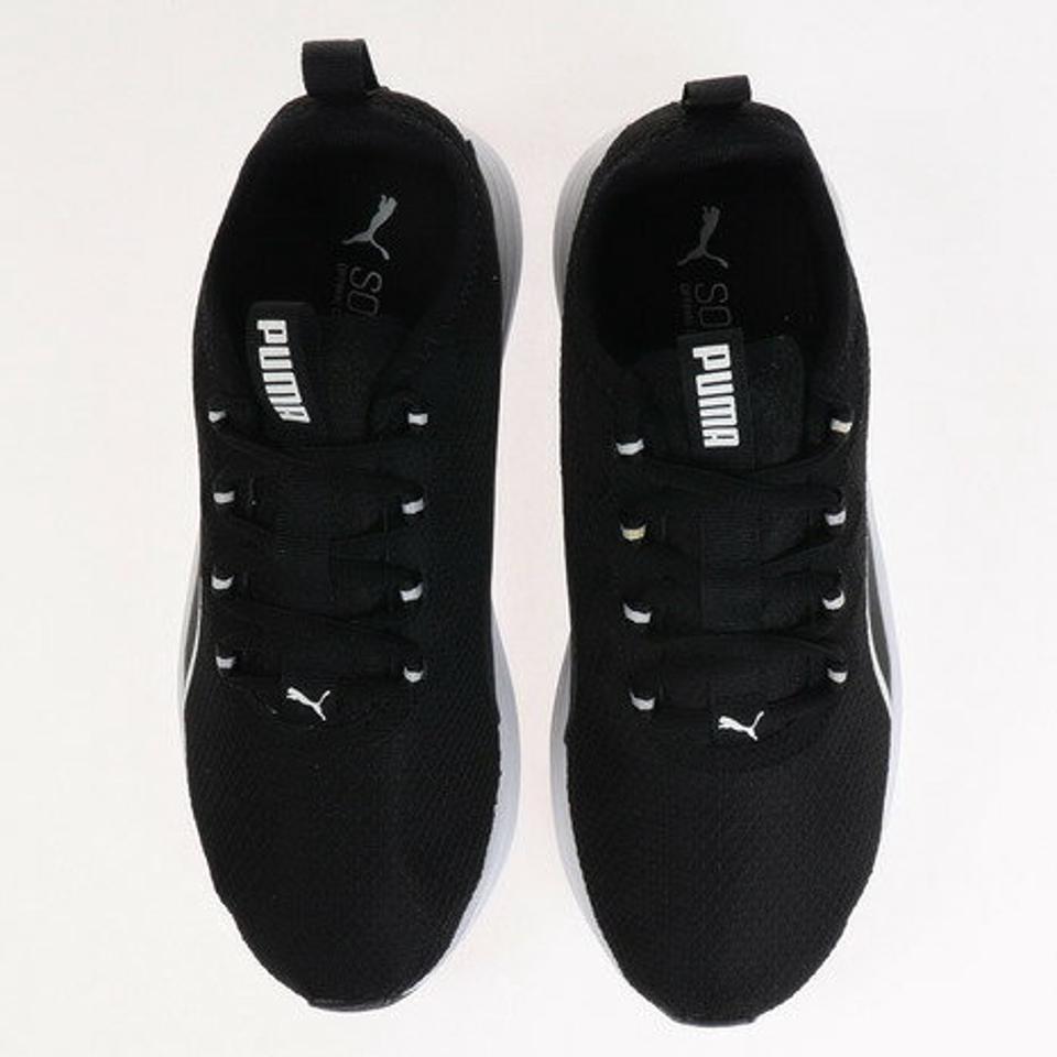 プーマ（PUMA）（メンズ、レディース）スニーカー ソフトライド クルーズ 2 SOFTRIDE ブラック 黒 37820901 スポーツ カジュアル シューズ メッシュ 通気性