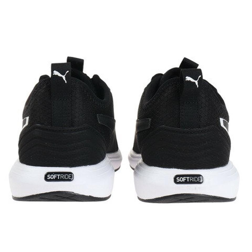 プーマ（PUMA）（メンズ、レディース）スニーカー ソフトライド クルーズ 2 SOFTRIDE ブラック 黒 37820901 スポーツ カジュアル シューズ メッシュ 通気性