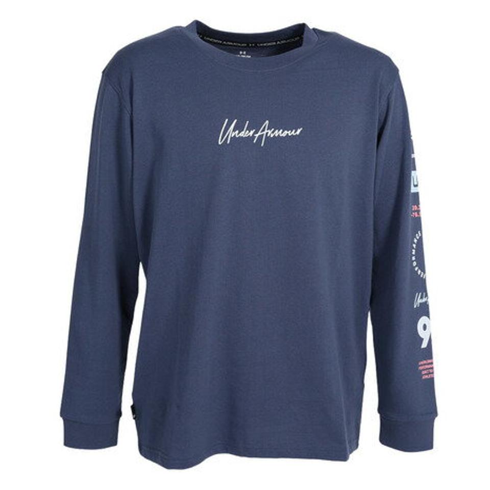 アンダーアーマー（UNDER ARMOUR）（メンズ）長袖Tシャツ メンズ ヘビーウエイト コットン 1378368 044