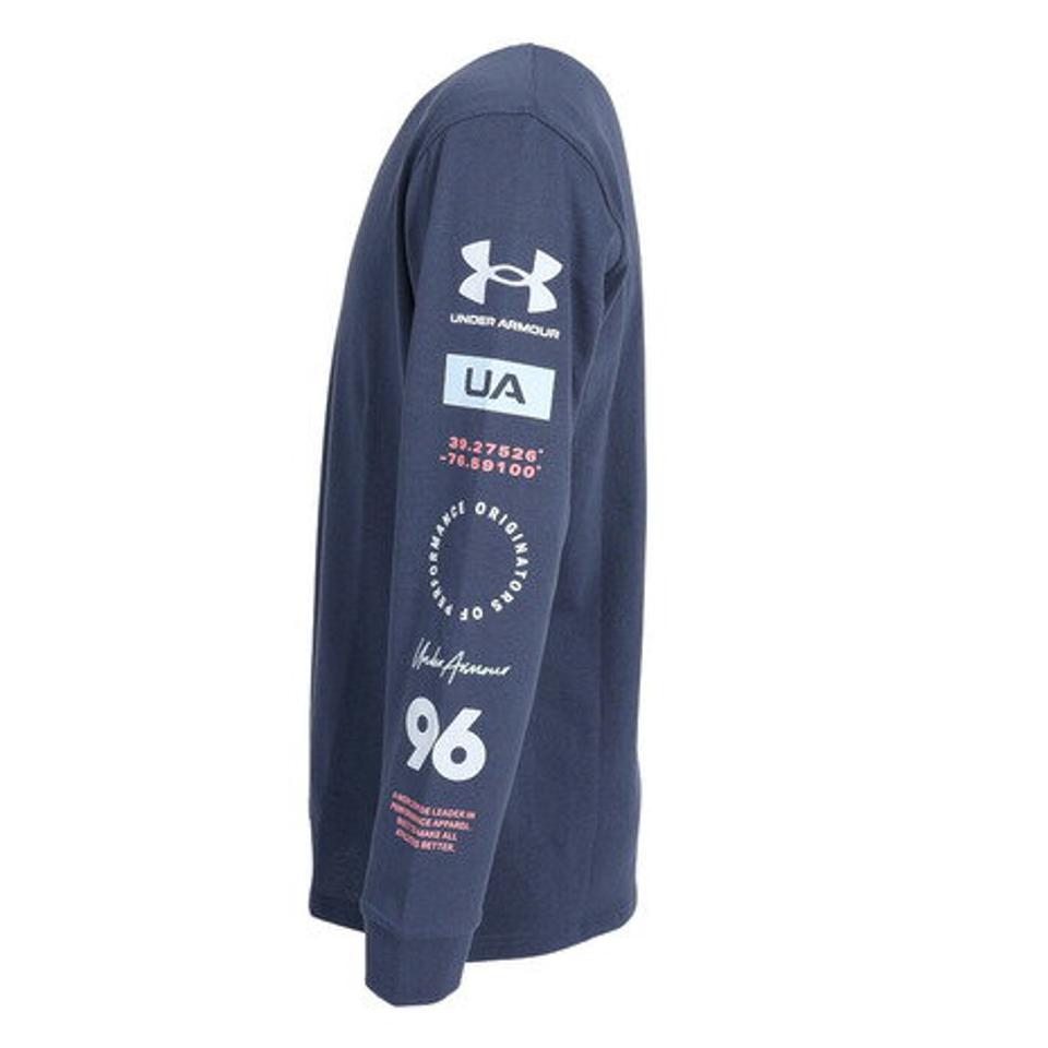 アンダーアーマー（UNDER ARMOUR）（メンズ）長袖Tシャツ メンズ ヘビーウエイト コットン 1378368 044