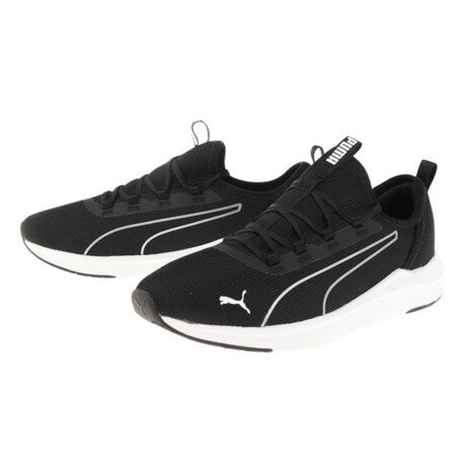 プーマ（PUMA）（レディース）スニーカー ソフトライド フィネス スポーツ ブラック 37888502 ランニング フィットネス ウォーキング シューズ 日常履き