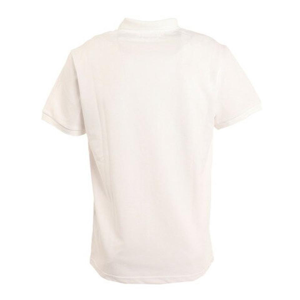 ゲス（GUESS）（メンズ）ワンポイントロゴ 半袖ポロシャツ MM2K8470KWHT