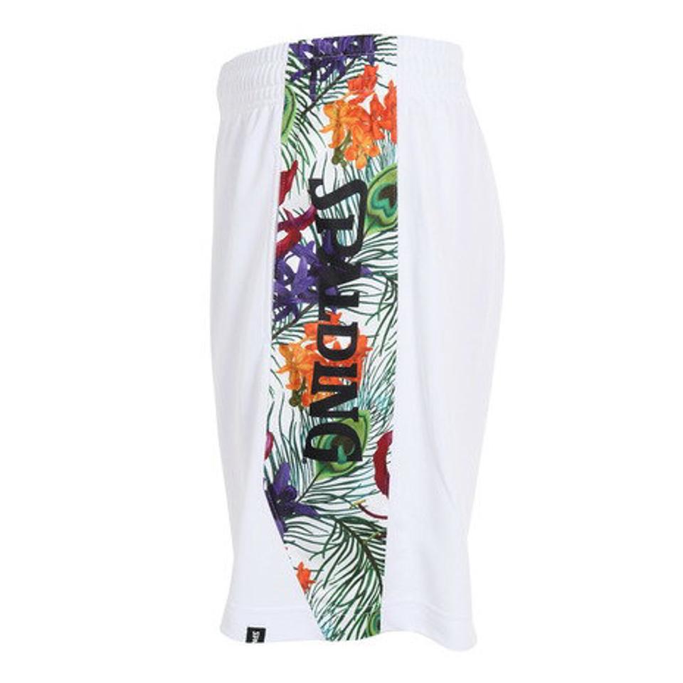 スポルディング(SPALDING)(メンズ)バスケットボールウェア プラクティスパンツ トロピクスサイド SMP23007WH