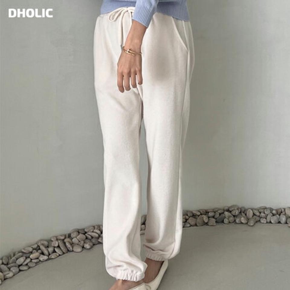 ソフトドロストジョガーパンツ・p002646 レディース 【pt】パンツ ロング丈 単色 無地 シンプル ベーシック パステル ドロスト ウエストゴム 楽ちん ジョガーパンツ 春 夏 秋 冬 カジュアル ラフ 韓国ファッション MKT