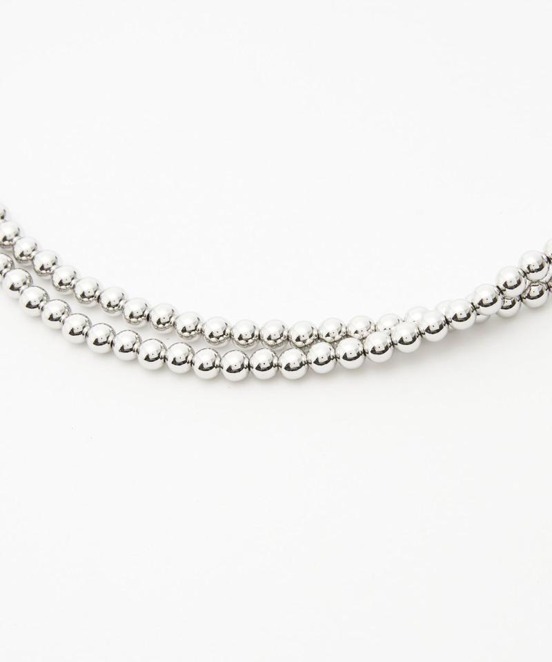 【THE PAUSE】メタルボールロングネックレス