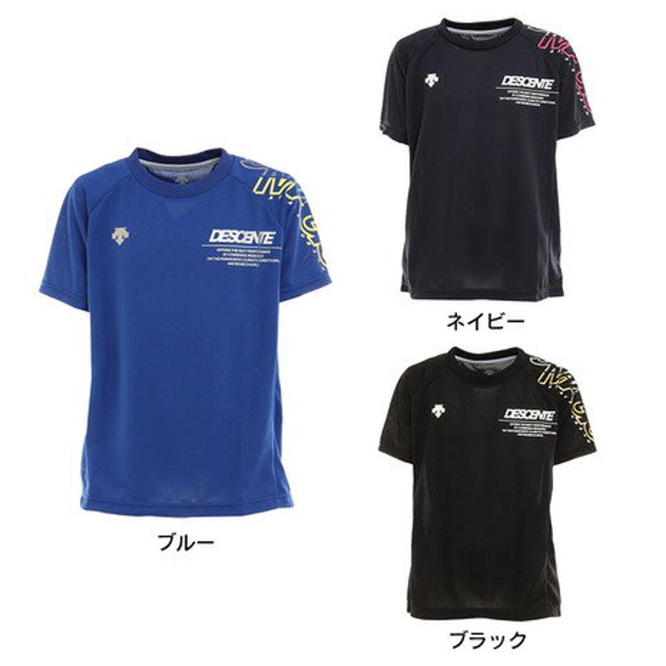 デサント（DESCENTE）（キッズ）バレーボールウェア ジュニア 半袖プラクティスシャツ DVJTJA51