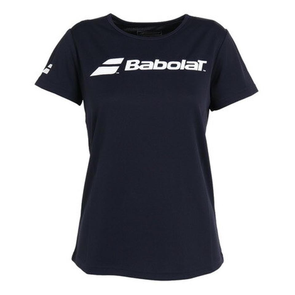 バボラ（BABOLAT）（レディース）テニスウェア クラブ 半袖Tシャツ BWP1530C　NV BWP1530C NV