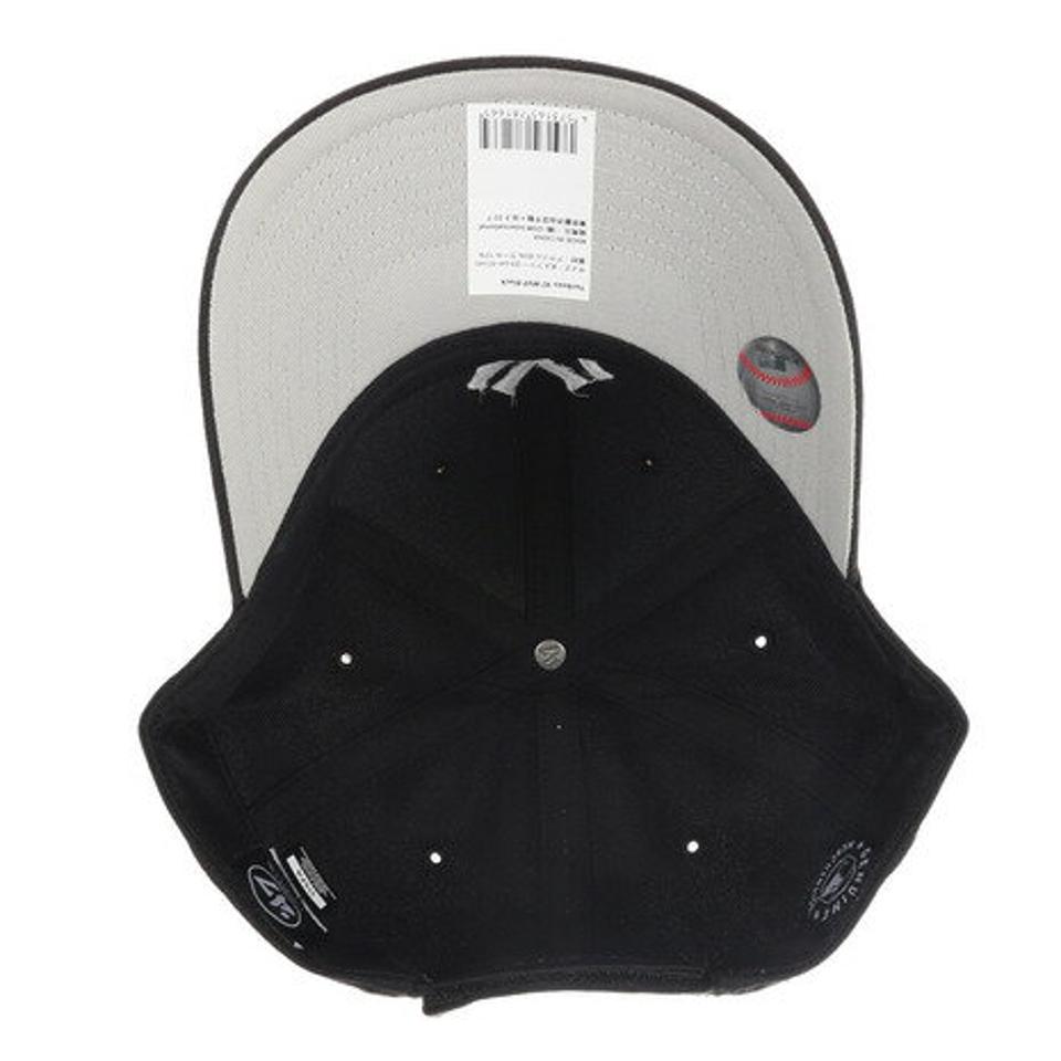 【10％OFFクーポン! 23日迄】フォーティーセブン（47）（メンズ）Yankees ' 47 MVP キャップ Black B-MVP17WBV-BK.