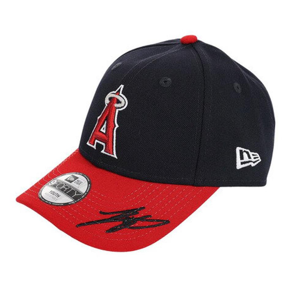 ニューエラ（NEW ERA）（キッズ）Youth 9FORTY MLB Japanese Players 大谷翔平 サインキャップ 13710739