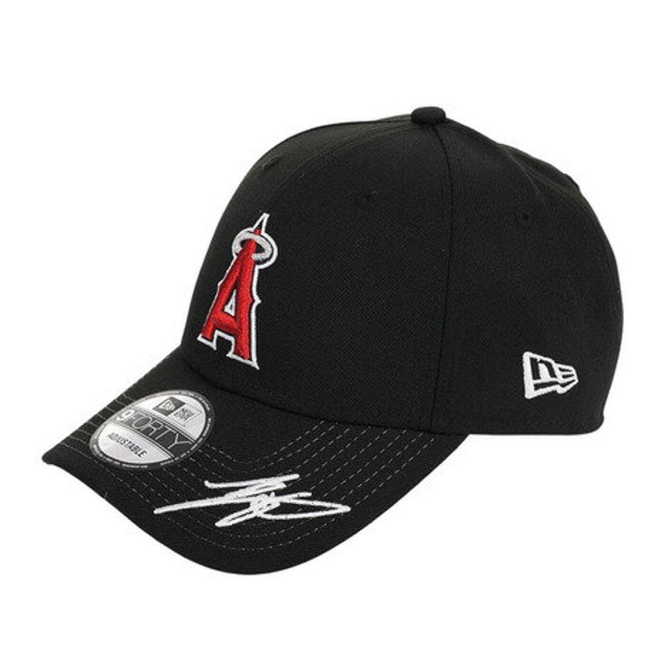 ニューエラ（NEW ERA）（メンズ）940ANGELS OHTANI SIGN MLB ロサンゼルス・エンゼルス 大谷翔平 サイン キャップ 13710755 ブラック