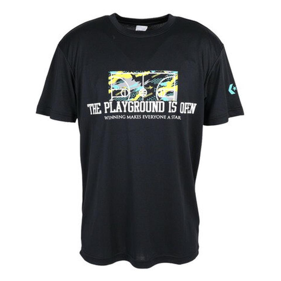 コンバース（CONVERSE）（メンズ）バスケットボールウェア プリントTシャツ CB231363