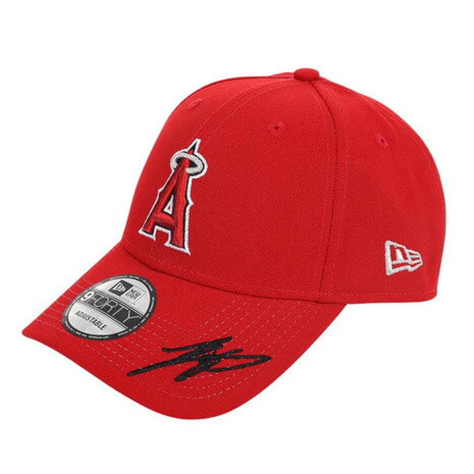 ニューエラ（NEW ERA）（メンズ）940ANGELS OHTANI SIGN MLB ロサンゼルス・エンゼルス 大谷翔平 サイン キャップ 13710753 13710754
