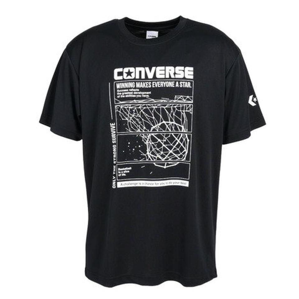 コンバース（CONVERSE）（メンズ）バスケットボールウェア プリントTシャツ CB231362-1911
