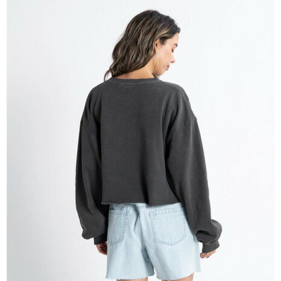 【20％OFFクーポン対象！6/11まで】ロキシー（ROXY）（レディース）OCEAN AMOUR クロップドトップス 23SPRPO231085BLK