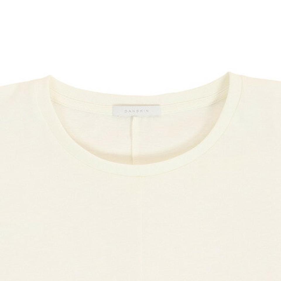 【10%OFFクーポン対象!7/5まで】ダンスキン(DANSKIN)(レディース)アシンメトリー3/4 Tシャツ DC723109 JW