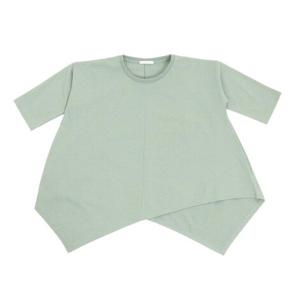 【10/25 24h限定 エントリー＆対象3店舗買い回りで最大P10倍！】ダンスキン（DANSKIN）（レディース）アシンメトリー3/4 Tシャツ DC723109 GF