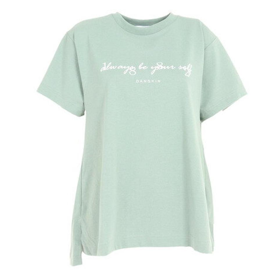 【10%OFFクーポン対象!7/5まで】ダンスキン(DANSKIN)(レディース)プリントハーフスリーブTシャツ DC723108 GF