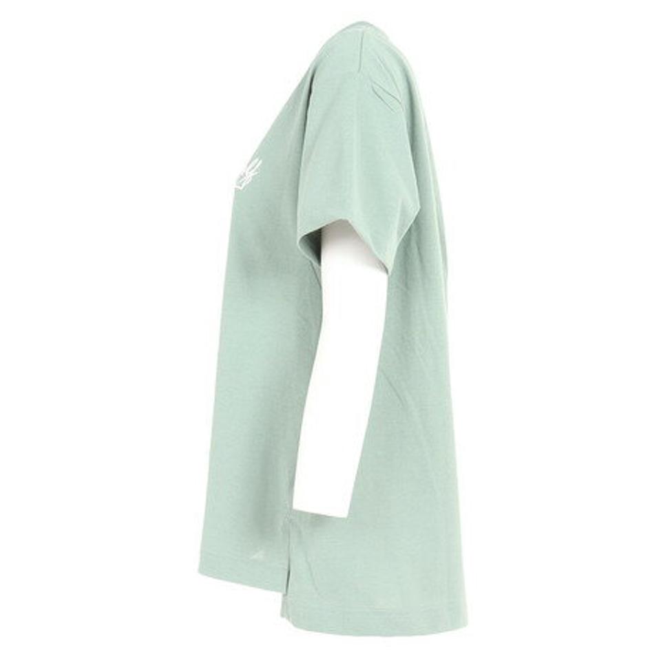 【10%OFFクーポン対象!7/5まで】ダンスキン(DANSKIN)(レディース)プリントハーフスリーブTシャツ DC723108 GF