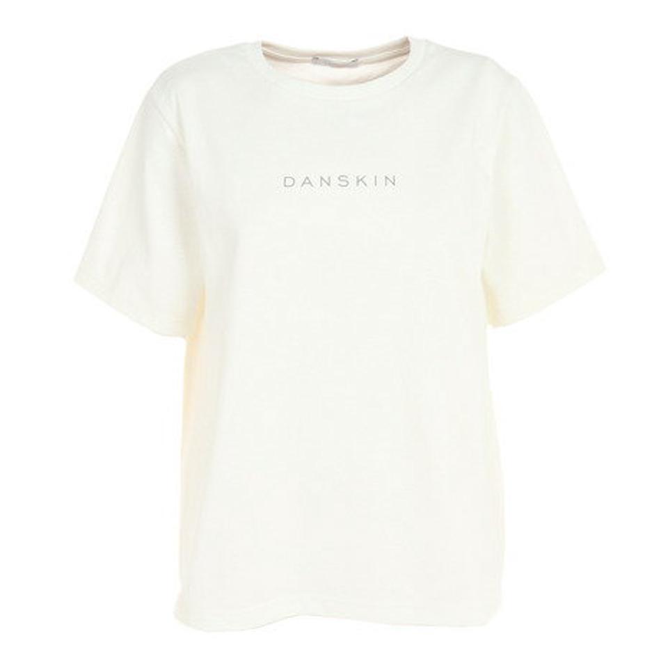 ダンスキン（DANSKIN）（レディース）ロゴプリントショートスリーブTシャツ DC723107 JW