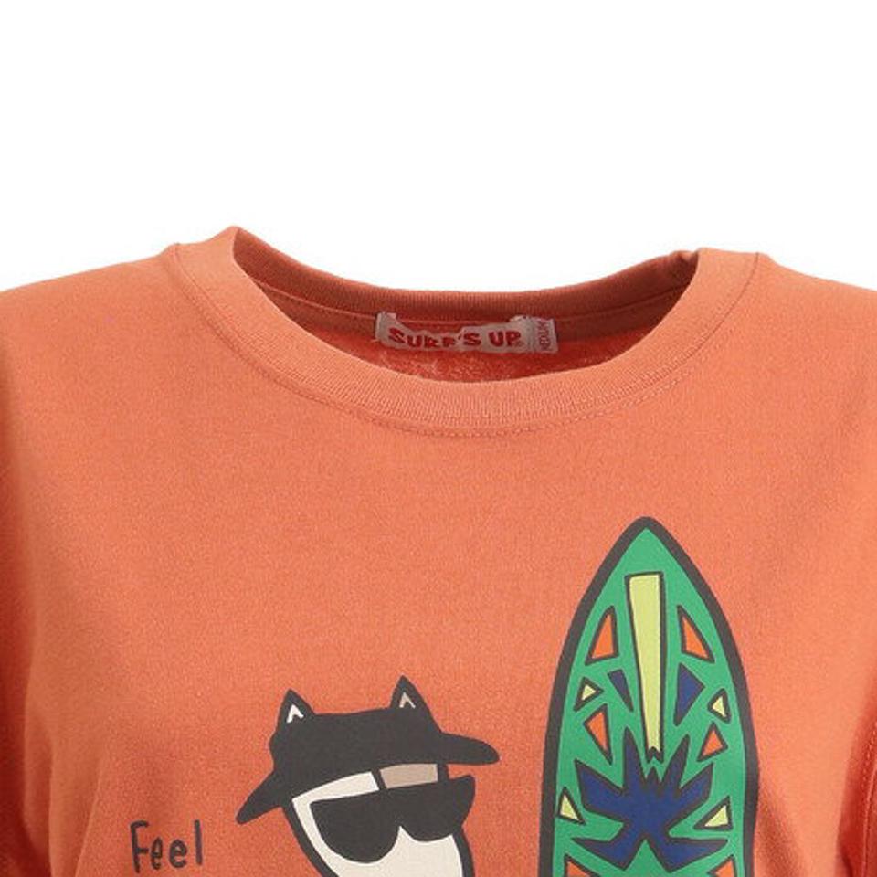 Surfs Up(Surfs Up)(レディース)Tシャツ レディース 半袖 プリントTシャツ ボード 212SU2ST155 ORG