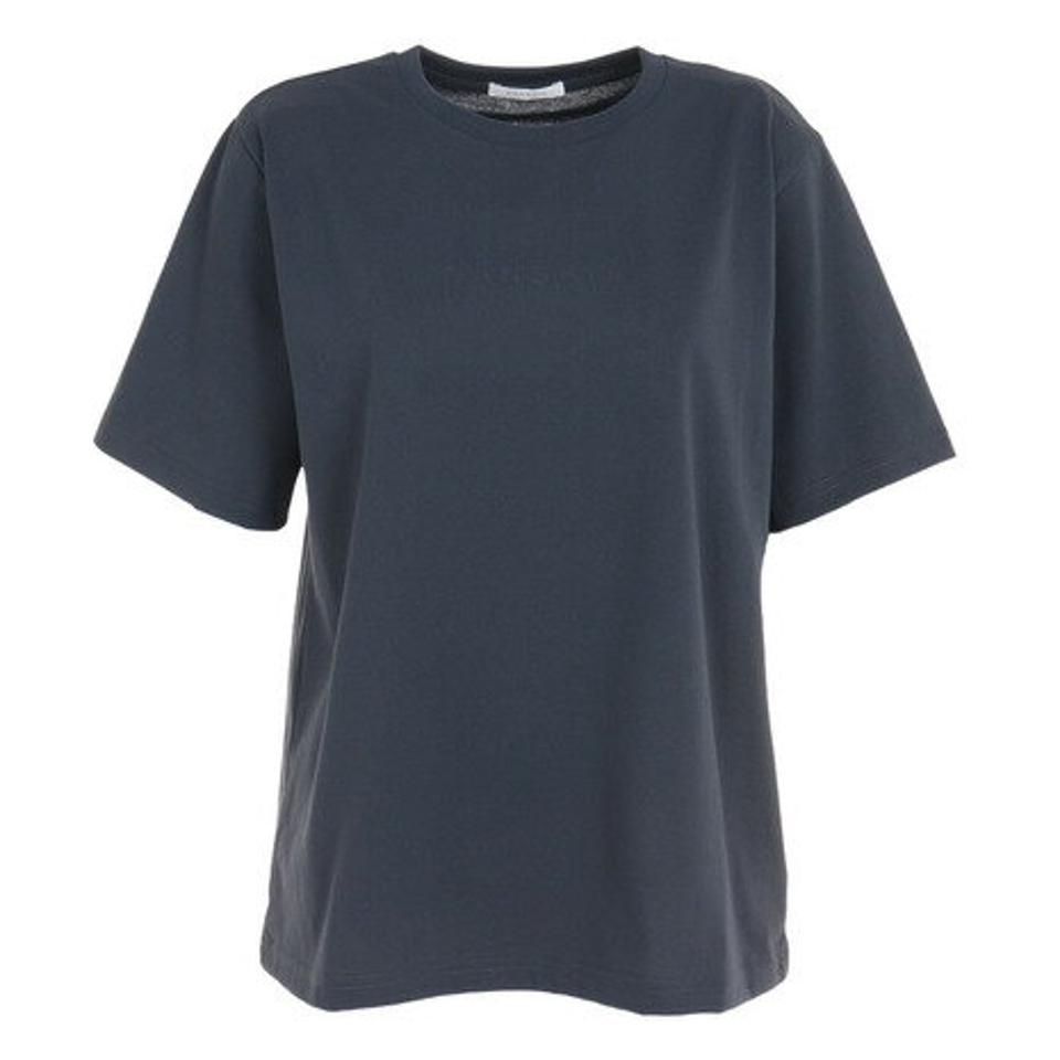 【2点10%OFFクーポン対象！8/10まで】ダンスキン（DANSKIN）（レディース）ロゴプリントショートスリーブTシャツ DC723107 GI