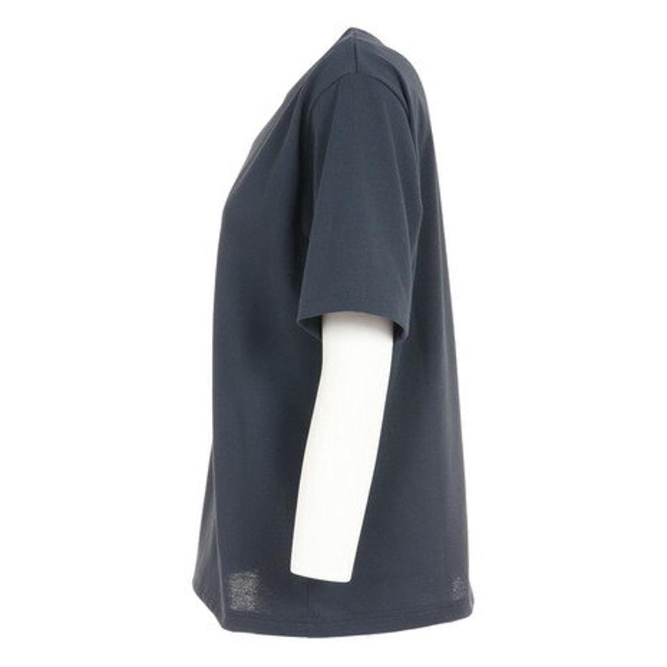 【2点10%OFFクーポン対象！8/10まで】ダンスキン（DANSKIN）（レディース）ロゴプリントショートスリーブTシャツ DC723107 GI