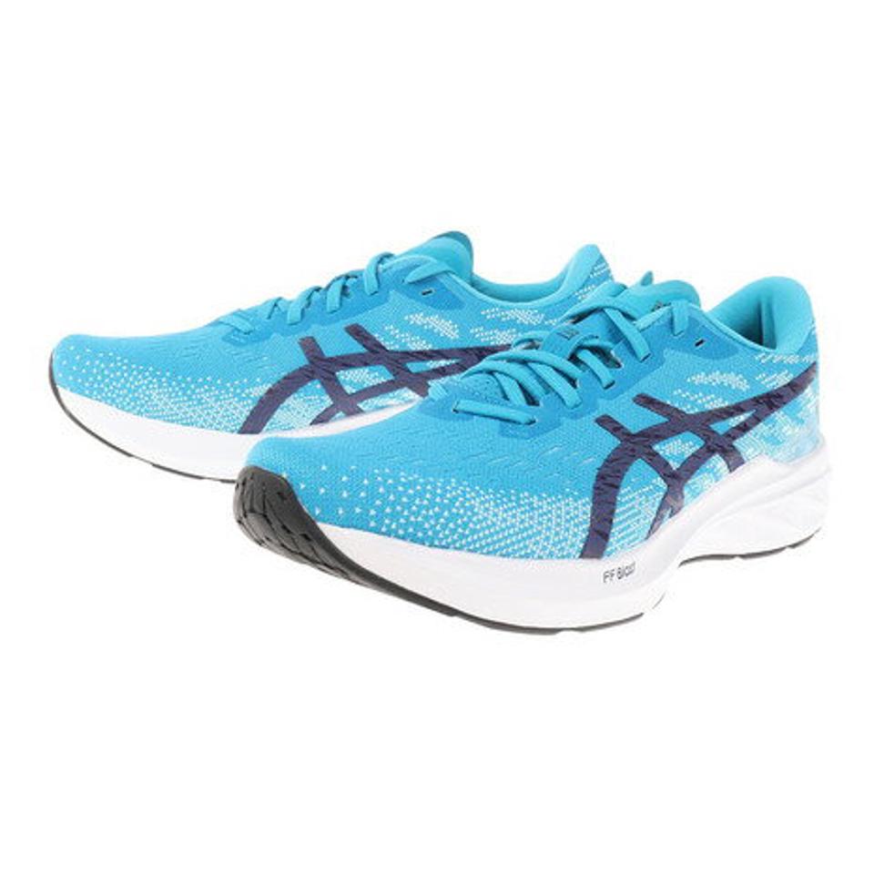 【10/5 24h限定 エントリー＆対象3店舗買い回りで最大P10倍！】アシックス（ASICS）（メンズ）ランニングシューズ ダイナブラスト 3 ブルー ネイビー 1011B460.403 スニーカー トレーニング ジョキング 日常履き 部活
