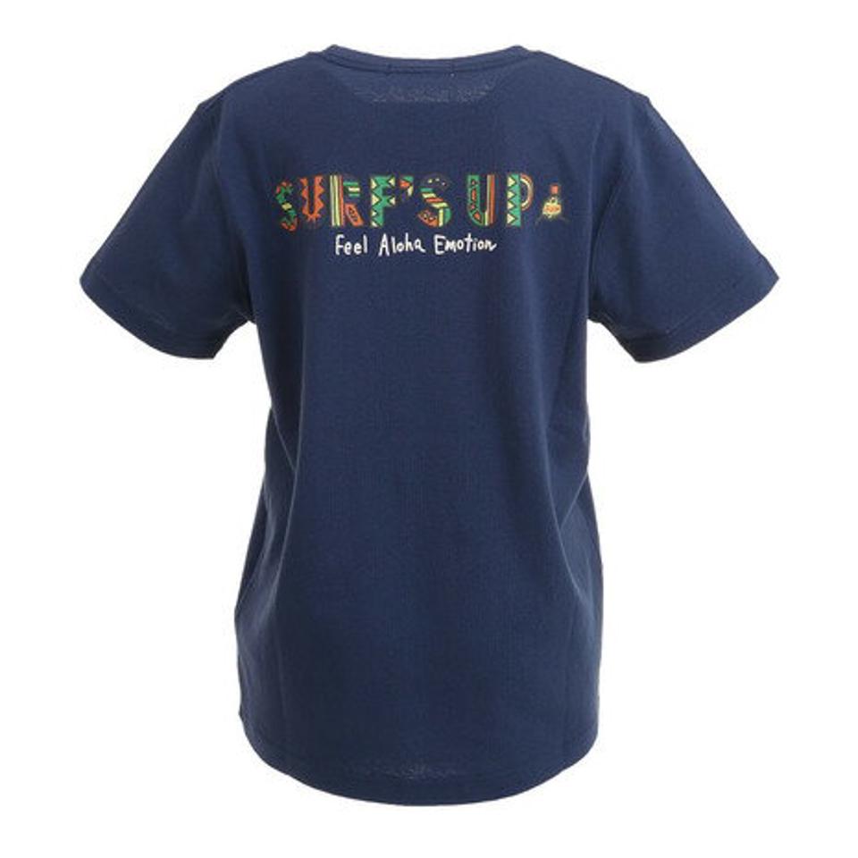 Surfs Up(Surfs Up)(レディース)Tシャツ レディース 半袖 プリントTシャツ ボード 212SU2ST155 NVY