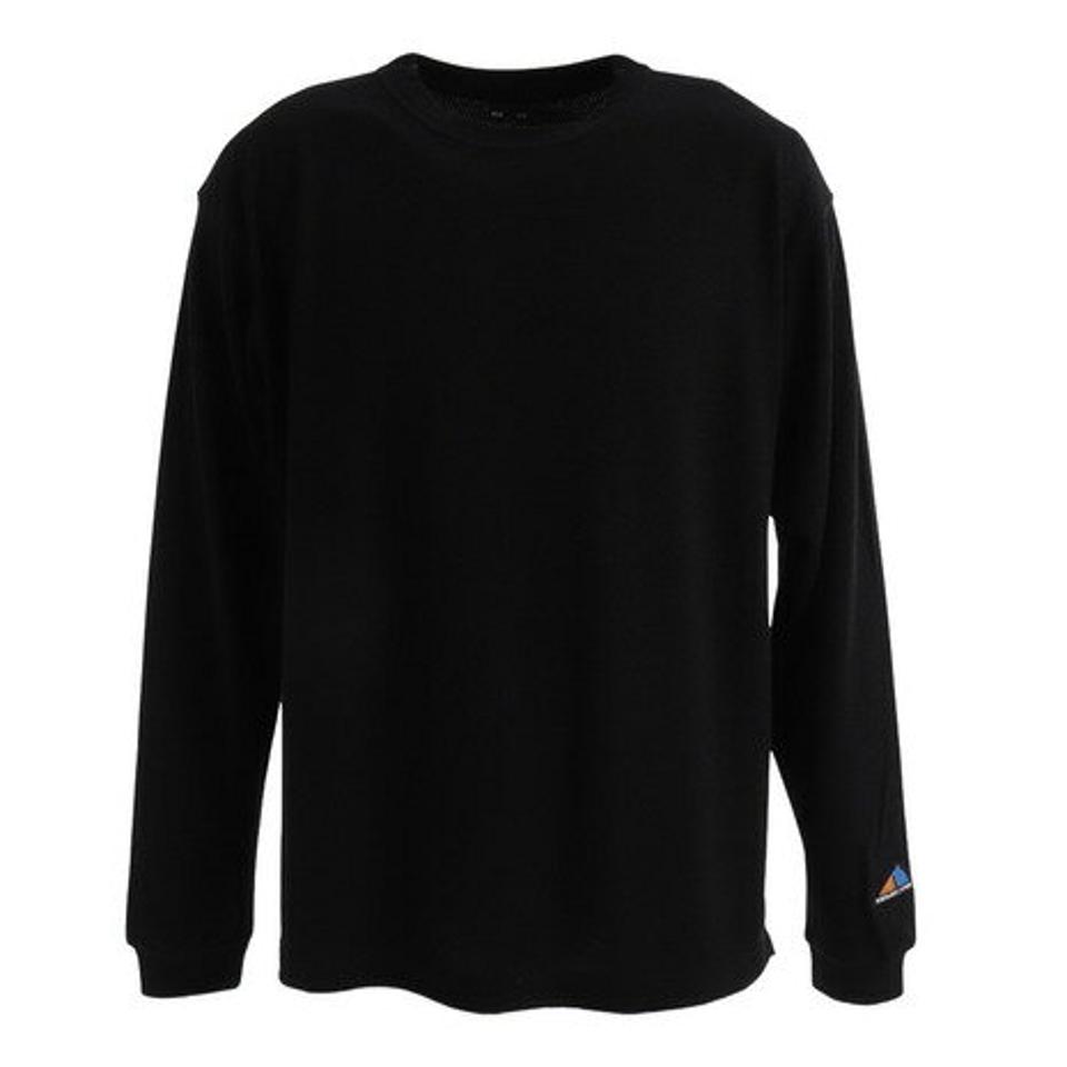 ニューバランス(new balance)(メンズ)MT1996 ウール 長袖Tシャツ JMTL2067BK