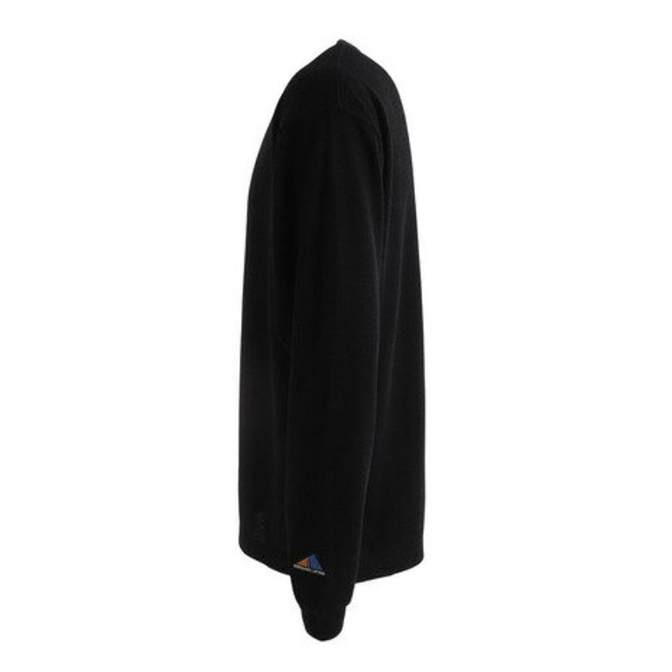 ニューバランス(new balance)(メンズ)MT1996 ウール 長袖Tシャツ JMTL2067BK