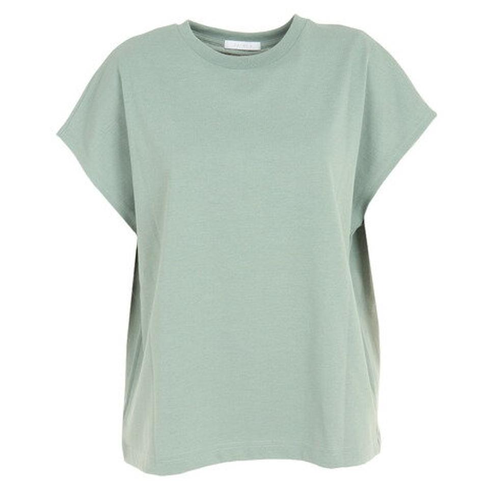 ダンスキン(DANSKIN)(レディース)プリントフレンチTシャツ DC723106 GF