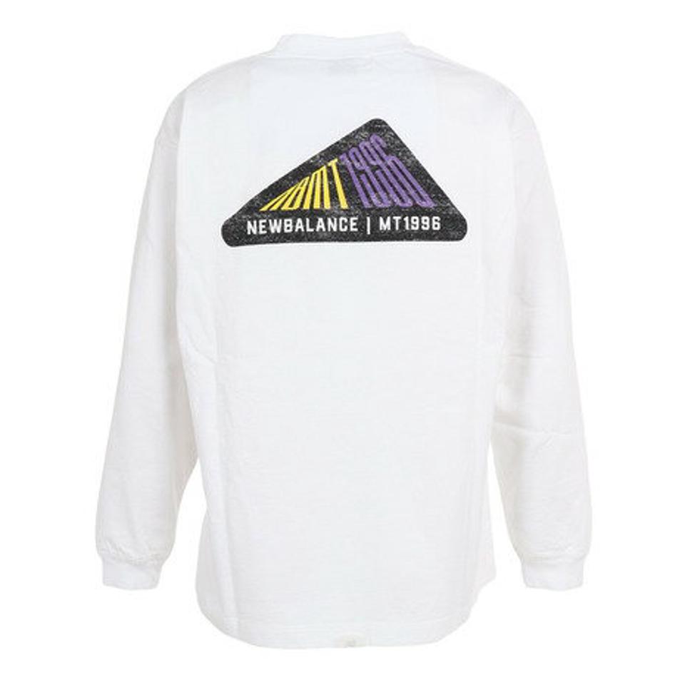 ニューバランス(new balance)(メンズ)MT1996 グラフィック 長袖Tシャツ JMTL2066WT