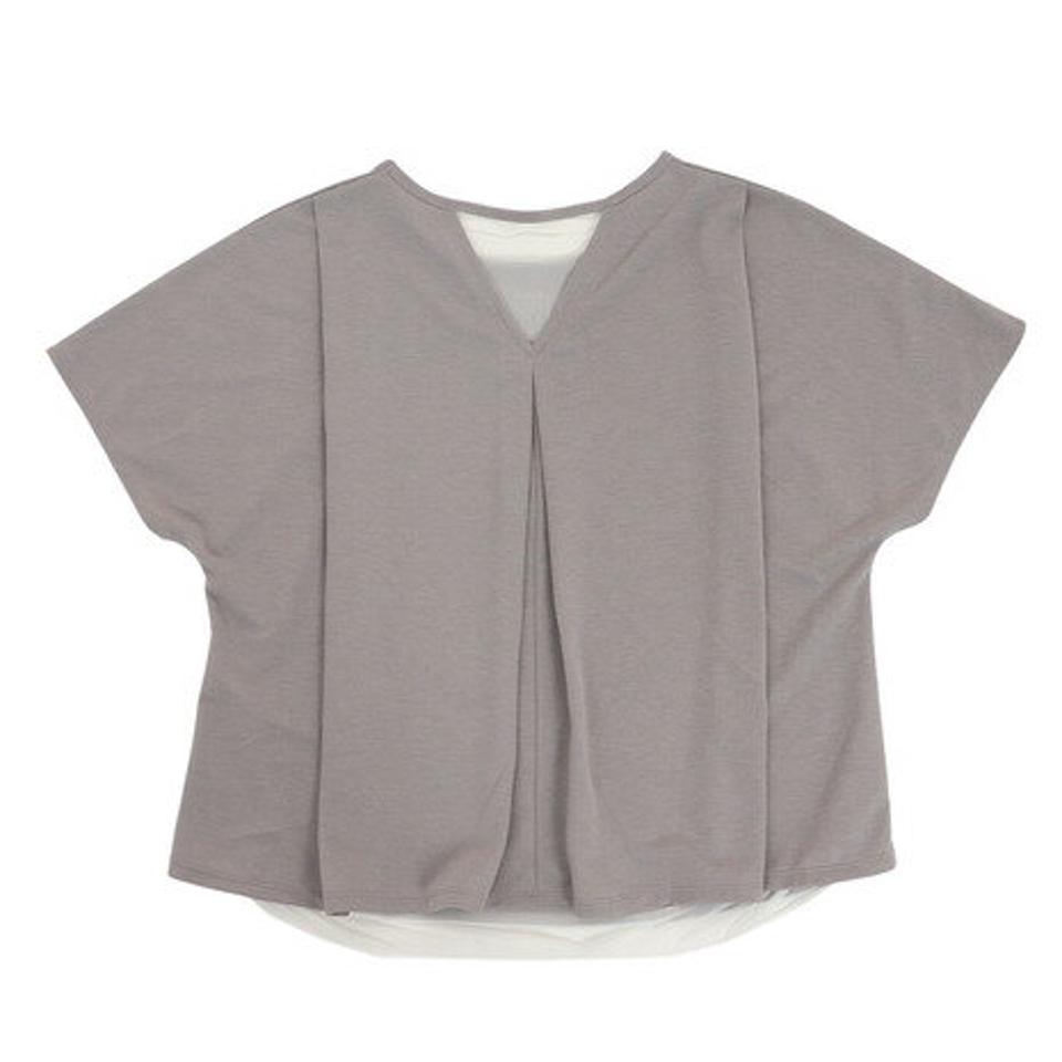 【10％OFFクーポン対象！7/5まで】ダンスキン（DANSKIN）（レディース）ハイブリッドベントチュールTシャツ DC723100 RL