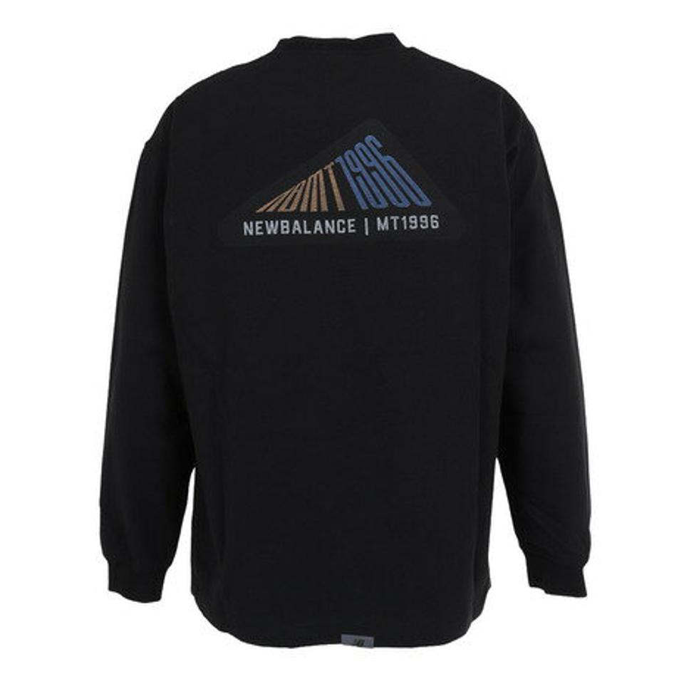 ニューバランス（new balance）（メンズ）MT1996 グラフィック 長袖Tシャツ JMTL2066BK