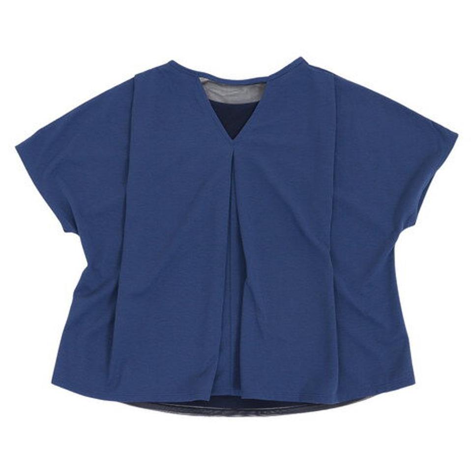 【10％OFFクーポン対象！7/5まで】ダンスキン（DANSKIN）（レディース）ハイブリッドベントチュールTシャツ DC723100 EP