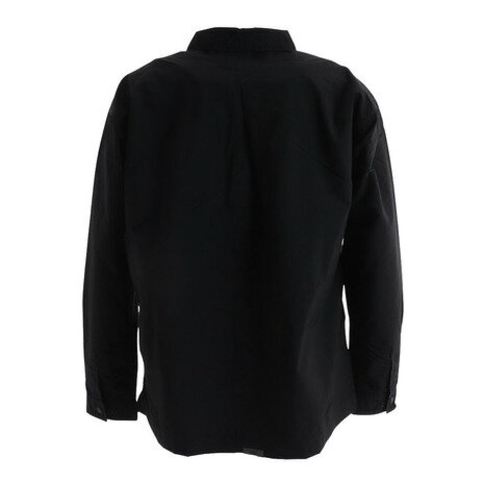 【2/25 24h限定 エントリー＆対象4店舗買い回りで最大P10倍！】ニューバランス（new balance）（メンズ）長袖シャツ MT1996 ウーブンオーバーシャツ JMTL2059BK