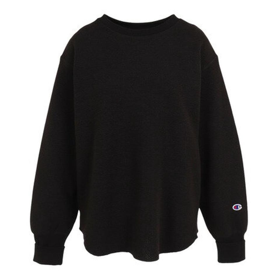 チャンピオン-ヘリテイジ(CHAMPION-HERITAGE)(レディース)RELAXFIT WAFFLE 長袖Tシャツ CW-X401 090