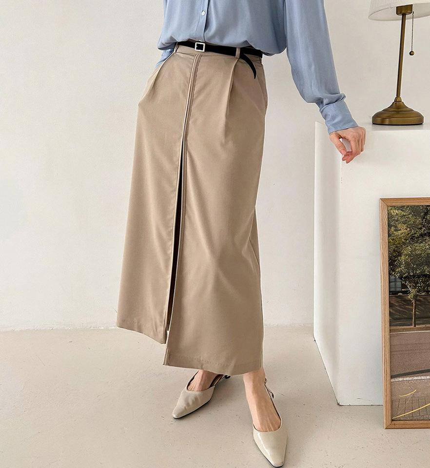 【マラソン特価】ディープタックワイドフレアパンツ・p003086 レディース 【pt】 韓国ファッション ボトムス パンツ ロング丈 9分丈 ハイウエスト ディープタック ワイド フレア レーヨン混 キュロット 無地 シンプル モード 大人カジュアル 春 夏 カジュアル MKT