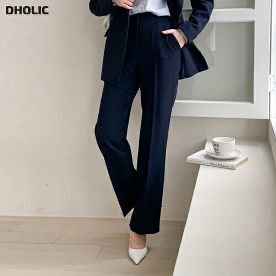 スリムストレートスラックス・p002831 レディース 【pt】パンツ ロング丈 スラックス 単色 無地 シンプル ベーシック ストレート スリム 細身 秋 冬 春 夏 オフィスカジュアル 大人 OL 韓国ファッション MKT