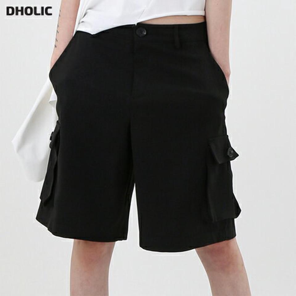 【送料無料】カーゴハーフパンツ・p003049 レディース 【pt】パンツ ハーフ丈 短パン 単色 無地 シンプル ベーシック カーゴ ハーフパンツ 春 夏 カジュアル ラフ パステル 韓国ファッション MKT